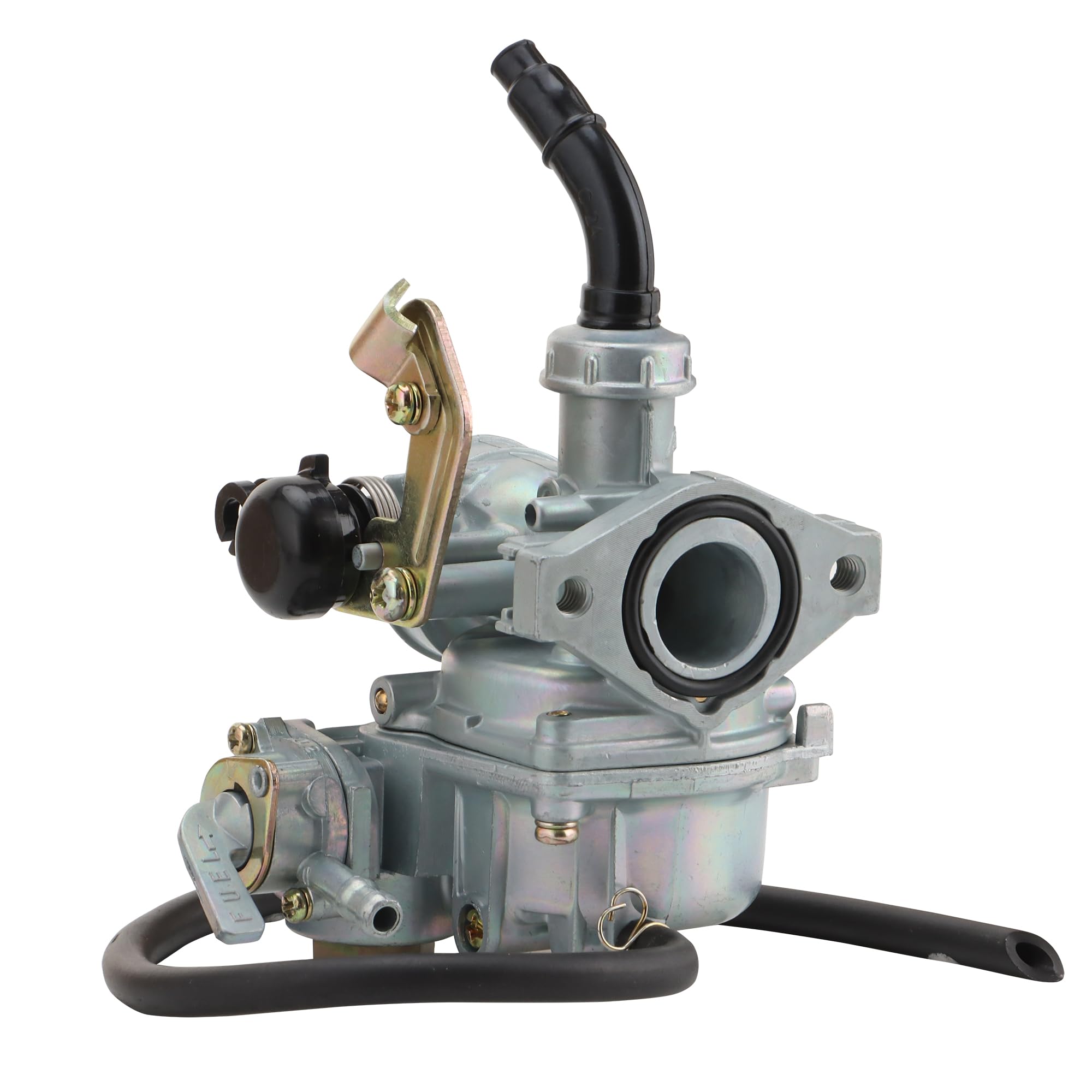 WOOSTAR PZ19 Carburatore con Valvola Dell'interruttore del Carburante Sostituzione per Taotao GY6 50cc 70cc 90cc 110cc 125cc ATV 4 Ruote Quad Dirt Pit Bike Go Kart Moped