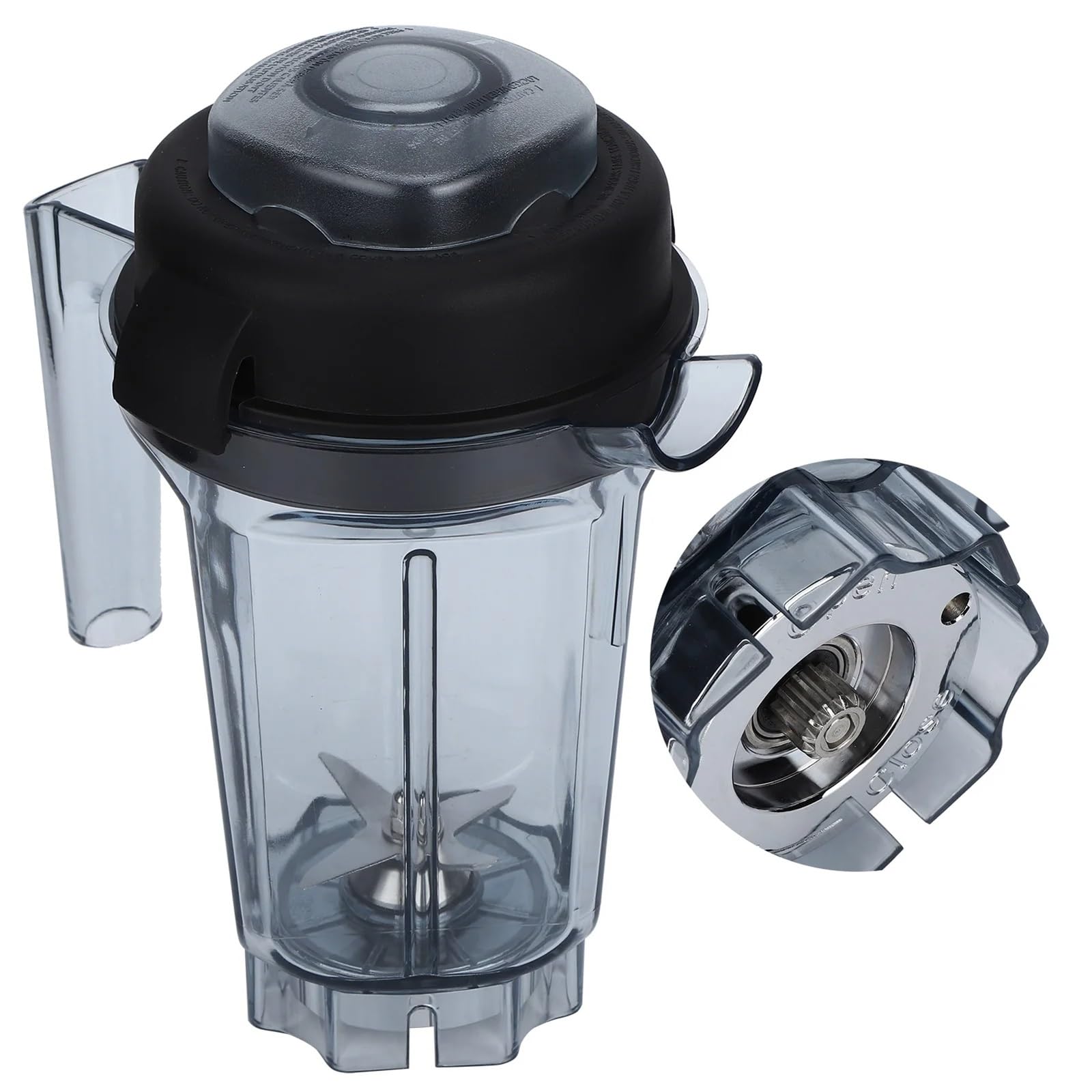 Mezcladora con Tapa De Hoja,Compatible con Vitamix 32 Onzas | Compatible Para Accesorios De Repuesto De Tapa De Hoja Piezas De Repuesto