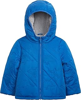 campera acolchada con capucha y peso pesado para bebé niño