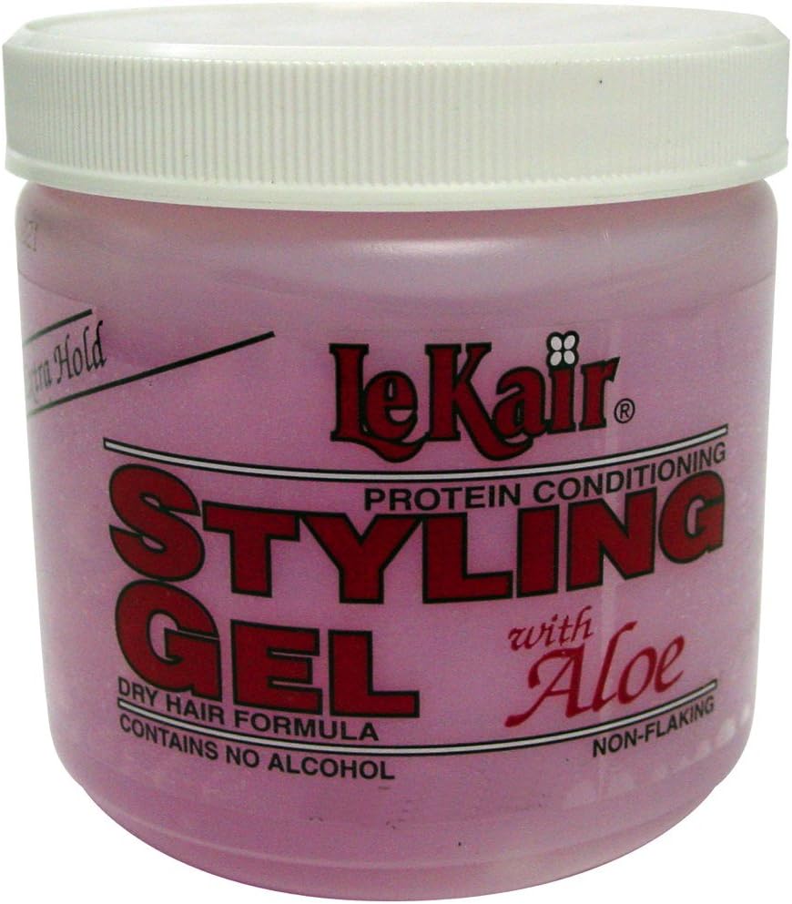 Lekair Styling Gel - Extra Hold Pink Bonus 20 oz.