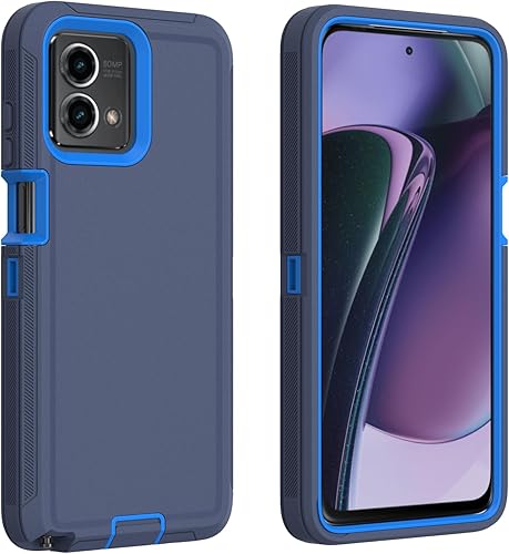 Funda Defender para Motorola Moto G Stylus 5G 2023, TPU suave policarbonato duro, resistente, a prueba de golpes, a prueba de polvo, 3 en 1,