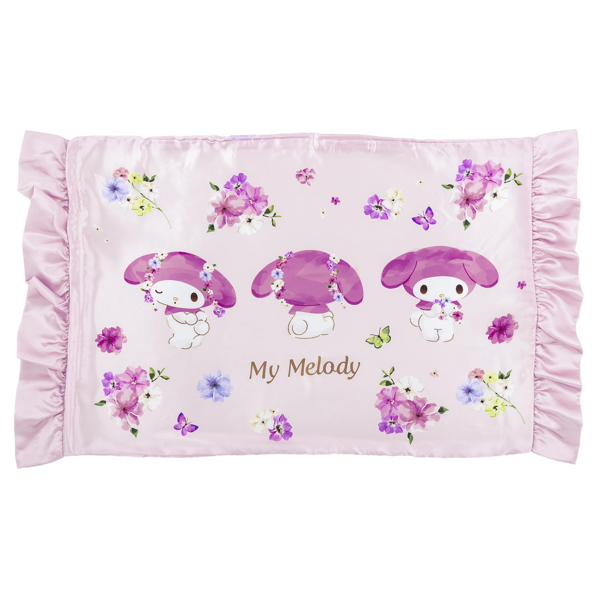 Amazon｜MORIPiLO 枕カバー マイメロディ グッズ フリル ピンク