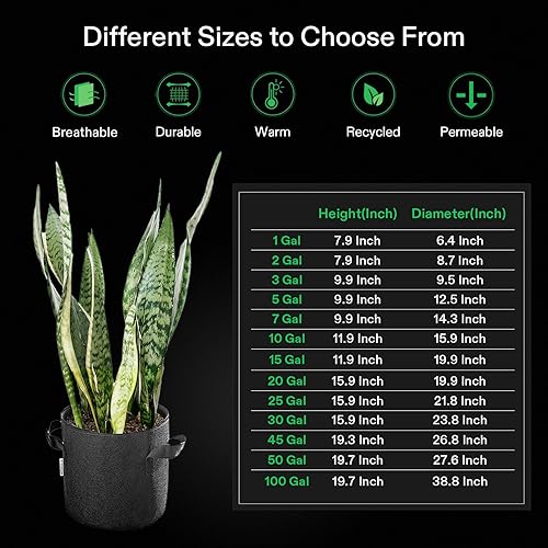 Miniatura 7 de Vivosun 300g - Bolsas de cultivo