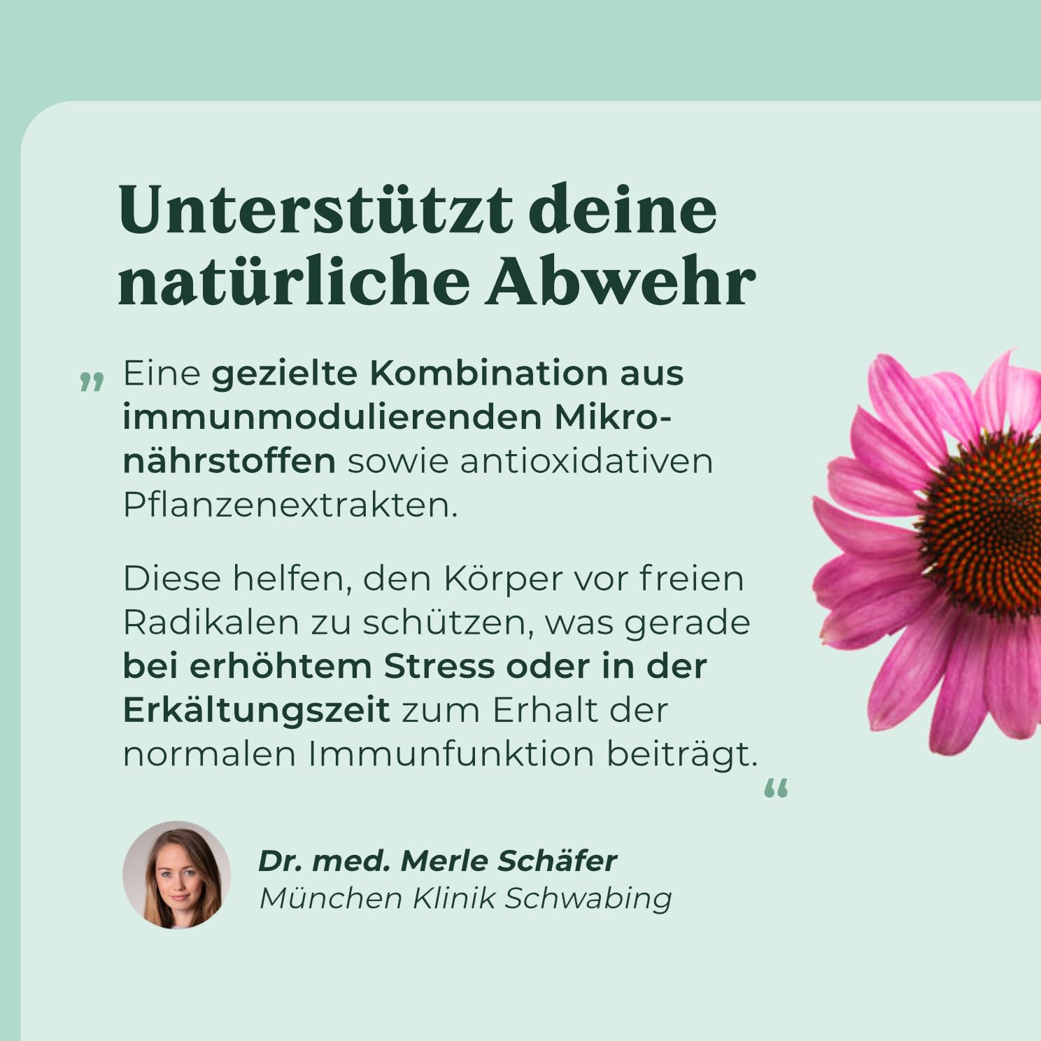COSPHERA® 13-in-1 Immun Komplex - mit Echinacea, Vitamin C, Zink, Selen, Zistrose, Quercetin, D3, B6, B9, B12 - Vitamin Komplex zum Immunsystem Stärken Erwachsene - Vegan & Hochdosiert