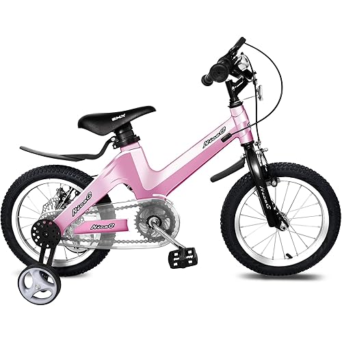 Nice C Training Wheel Bike, Kids Bike Boys Girls, BMX Mountain with Dual Disc Brake 12-14-16-18 inch