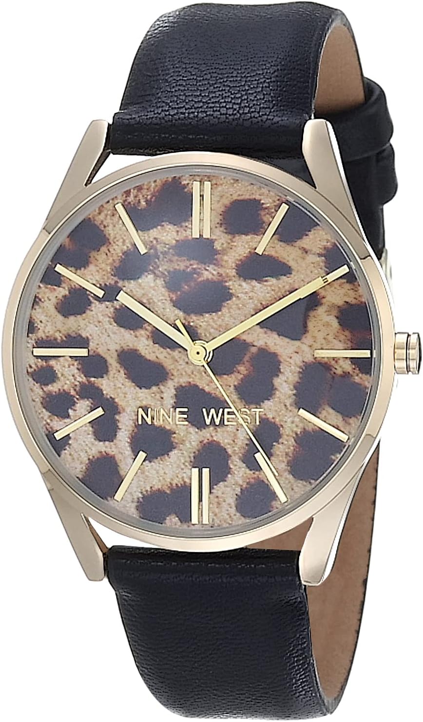 Nine West Women's Strap Watch, NW/1994RGGY