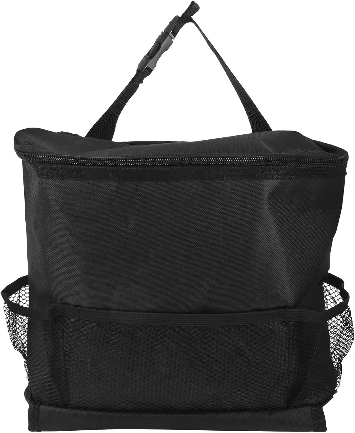 Multifunctional Thermal Storage Bag Car Organizer Pouch with Insulation Black Vehicle Back Storage for Travel and Automotive Use