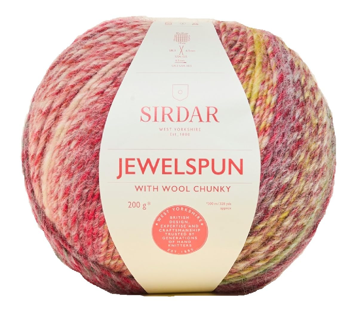 Sirdar Jewelspun Chunky with Wool, Sea Anemone, 200g