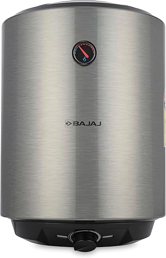 Bajaj Shield Series Reflecta 10 Litre Storage Water Heater For Home | 5-Star Rated Geyser For Bathroom | Withstand 4.5KV Surge Voltage | 10-Yr Tank…