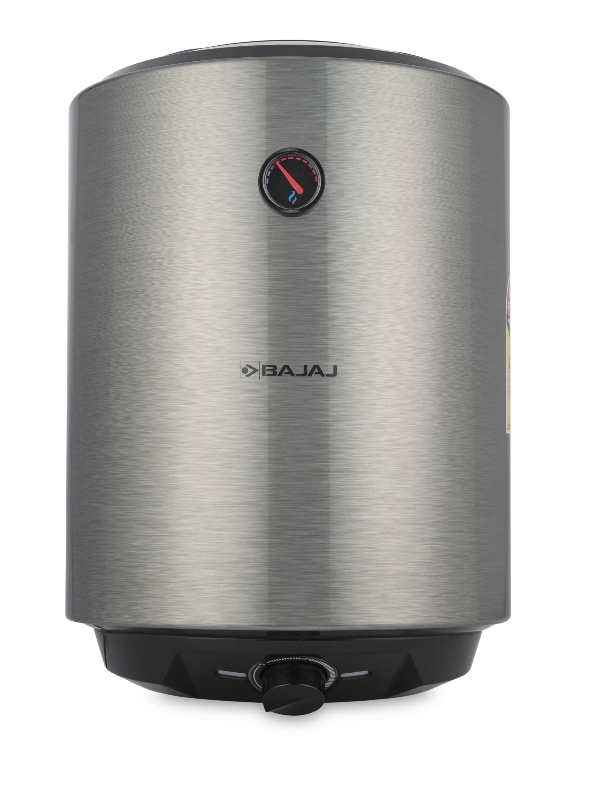 Bajaj Shield Series Reflecta 10 ltr Electric Storage Water Heater For Home|5-Star Rated Geyser For Bathroom|Suitable For High Rise Buildings|Withstand 4.5KV Surge Voltage|4-Yr Warranty|Steel Finish