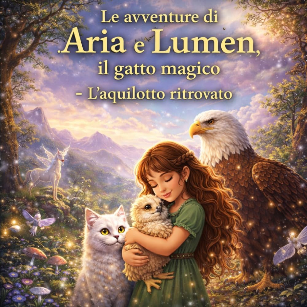 Le avventure di Aria e Lumen il gatto magico: L'aquilotto ritrovato