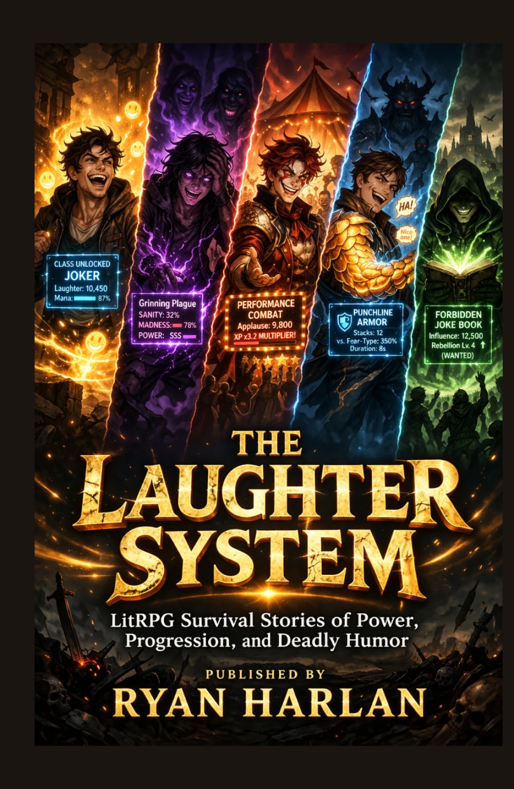The Laughter System: LitRPG Survival Stories of Power, Progression, and Deadly Humor