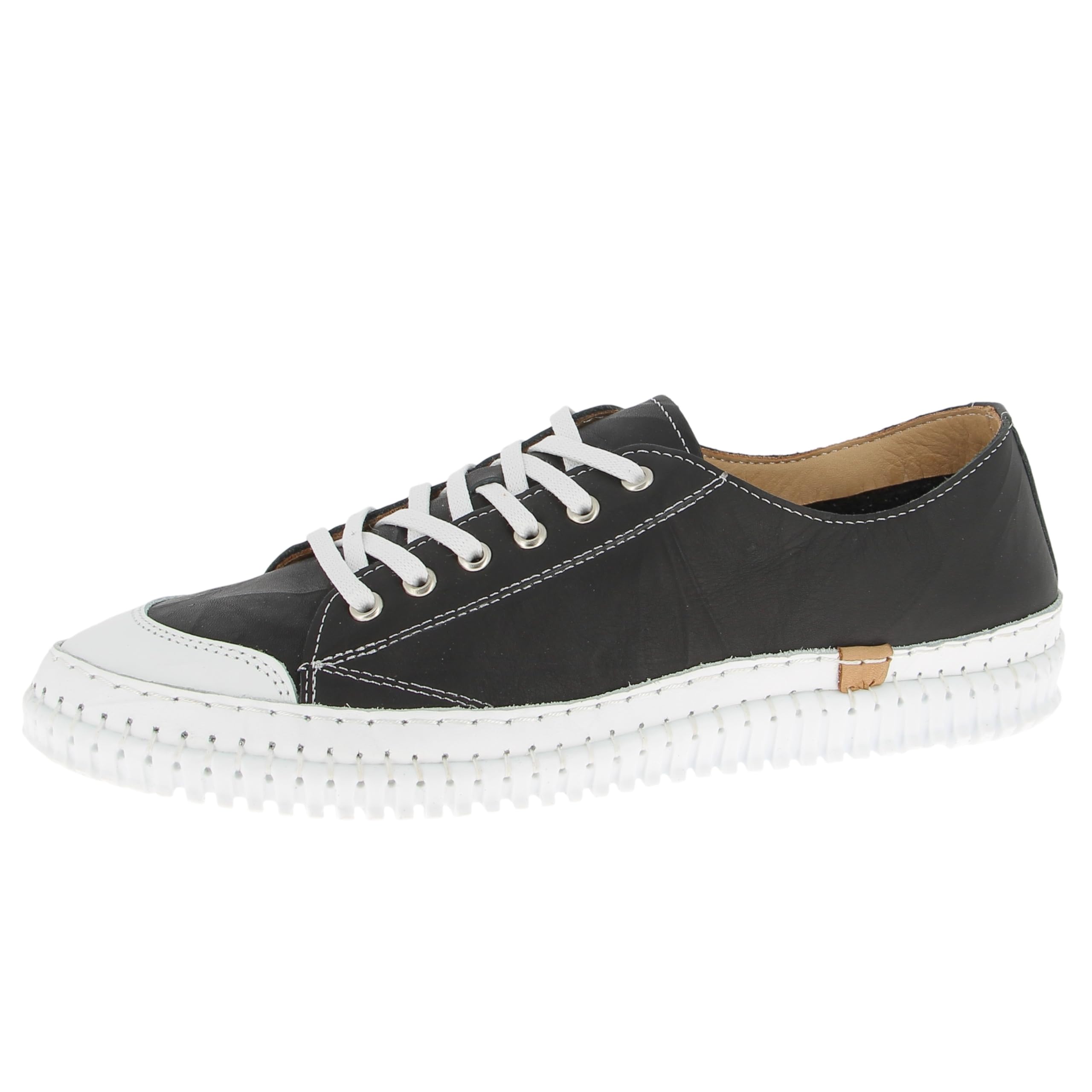 Andrea Conti Women's Damen Low Top Sneaker, Black, 9 UK