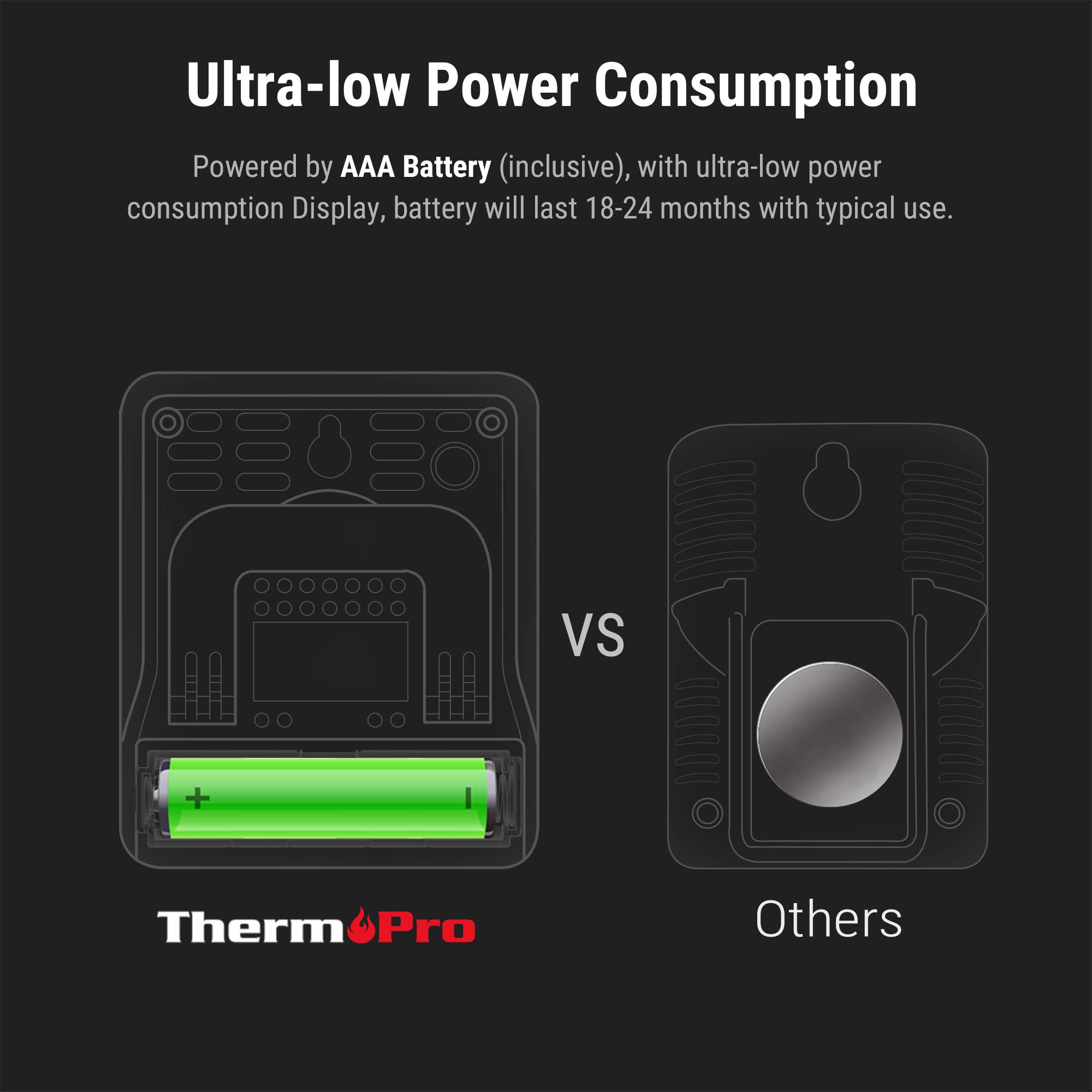 Termometro TP200C Ambiente Interno Esterno Wireless Termometro Casa Con Sensore - Foto 20 di 52