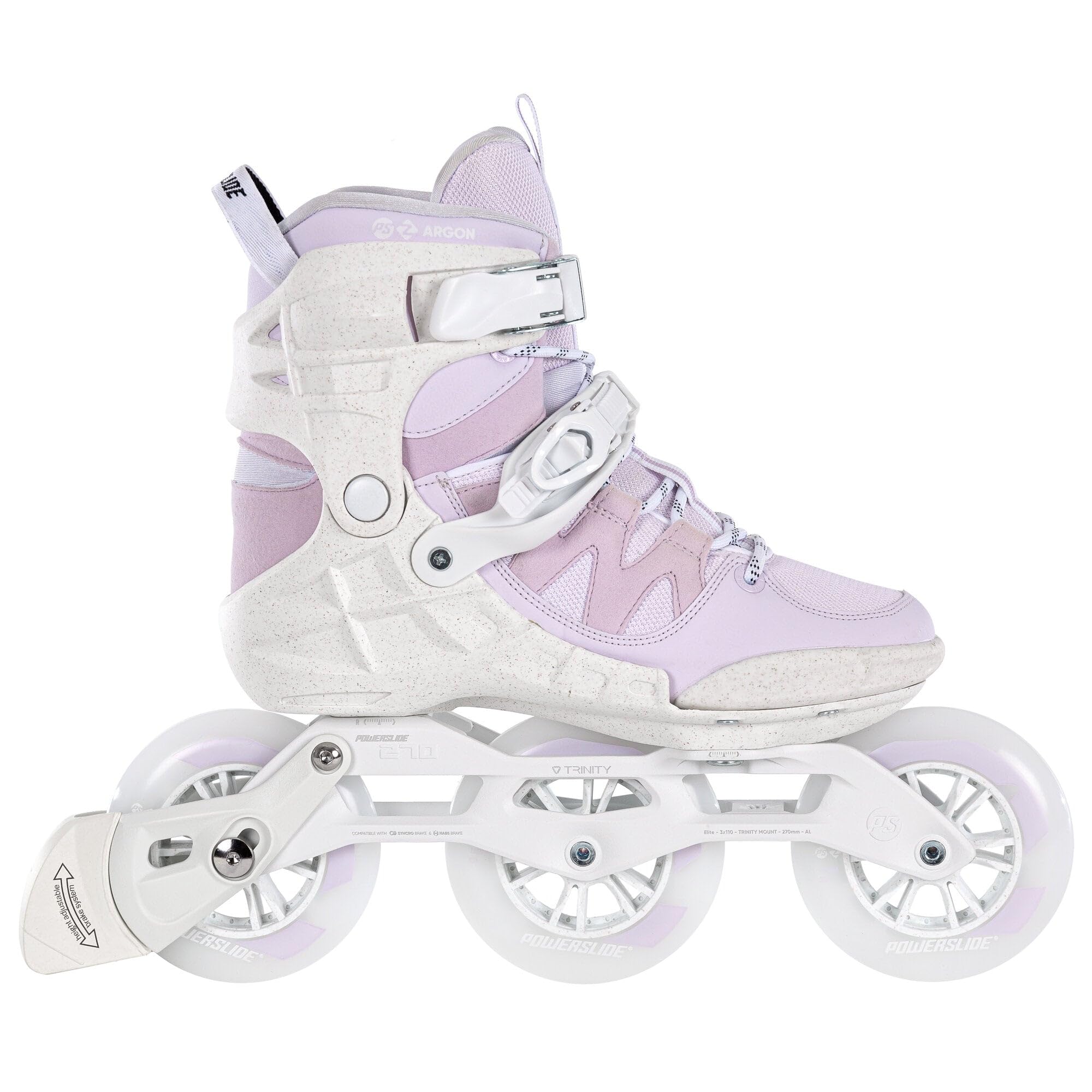 Powerslide Inline Skate Phuzion Argon Berry 110, für Fitness, für Damen und Herren