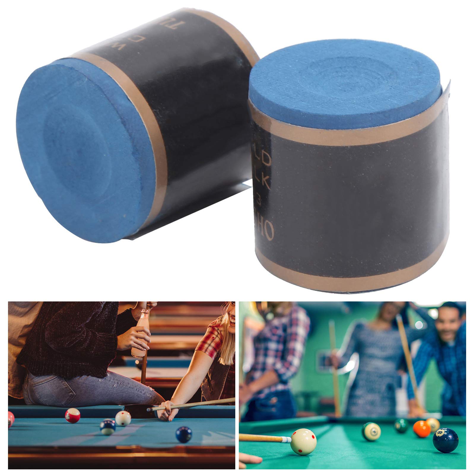 Gesso Tornei Biliardo Gesso Biliardo Master - Scatola Da 144 Cubetti, Qualità Professionale Gessetti Master Professionali