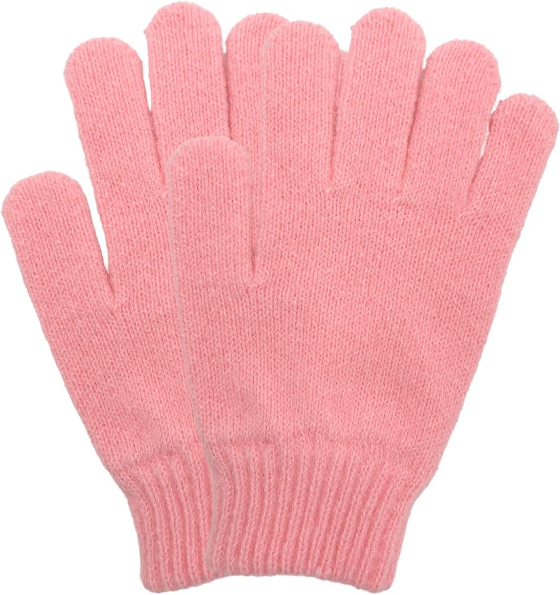 MDSTYLE Guantes de punto mágicos para mujer clima frío invierno color sólido para deportes diarios entrenamiento correr correr finter completo