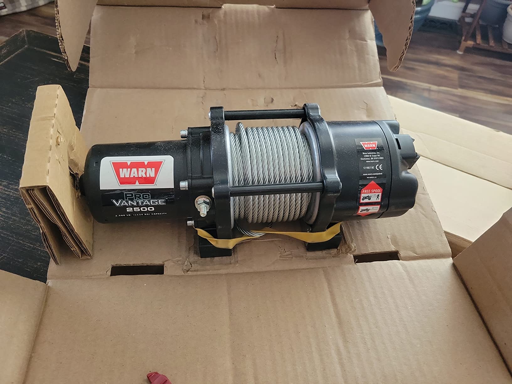 30/mo Finance WARN 90250 ProVantage 2500 Winch 2500 lb. Capacity