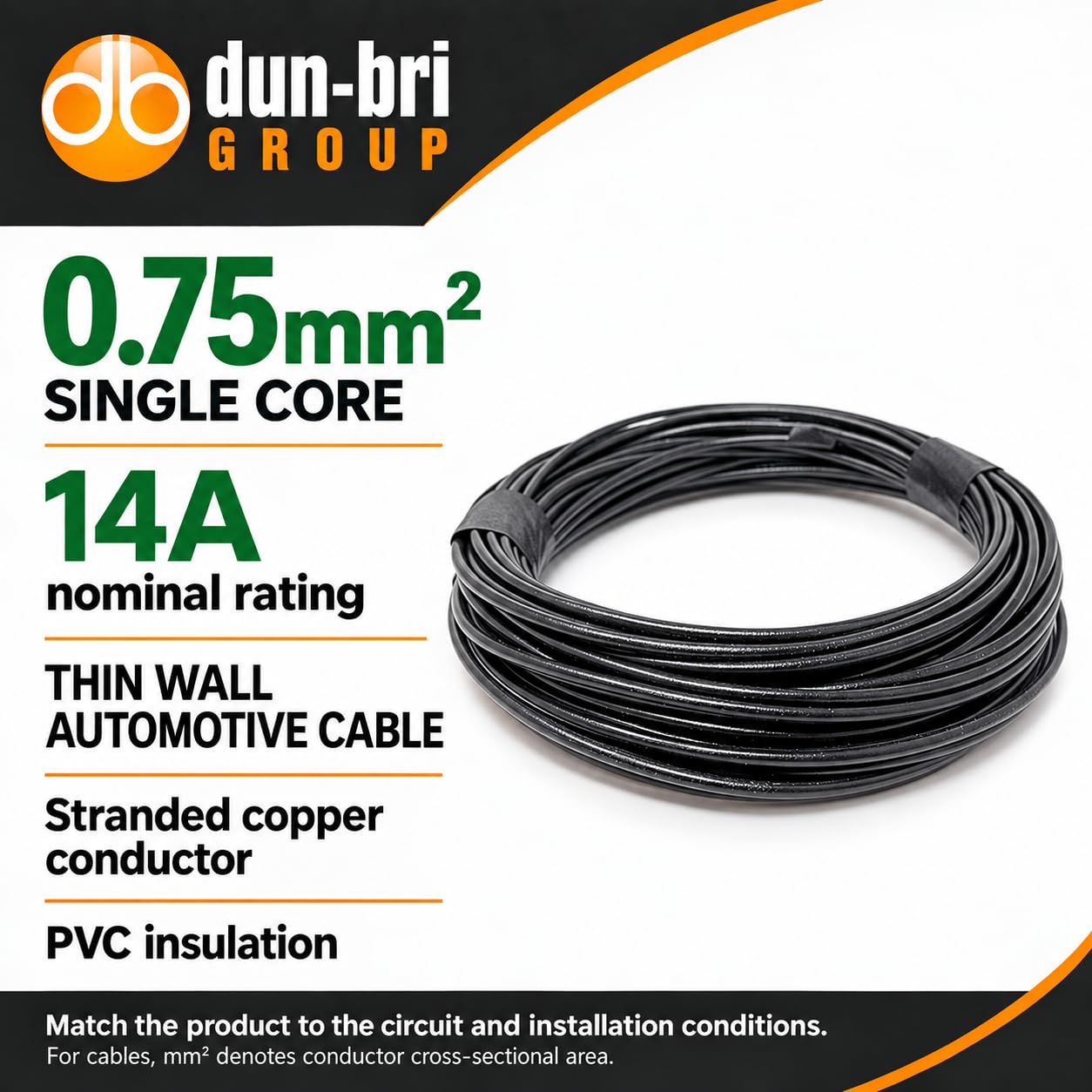 Cable automotriz de pared delgada de un solo núcleo de 0,75 mm², paquete de 11 colores, 10 m cada uno (110 m en total), alambre de PVC de cobre trenzado para cableado de vehículos de 12 V/24 V