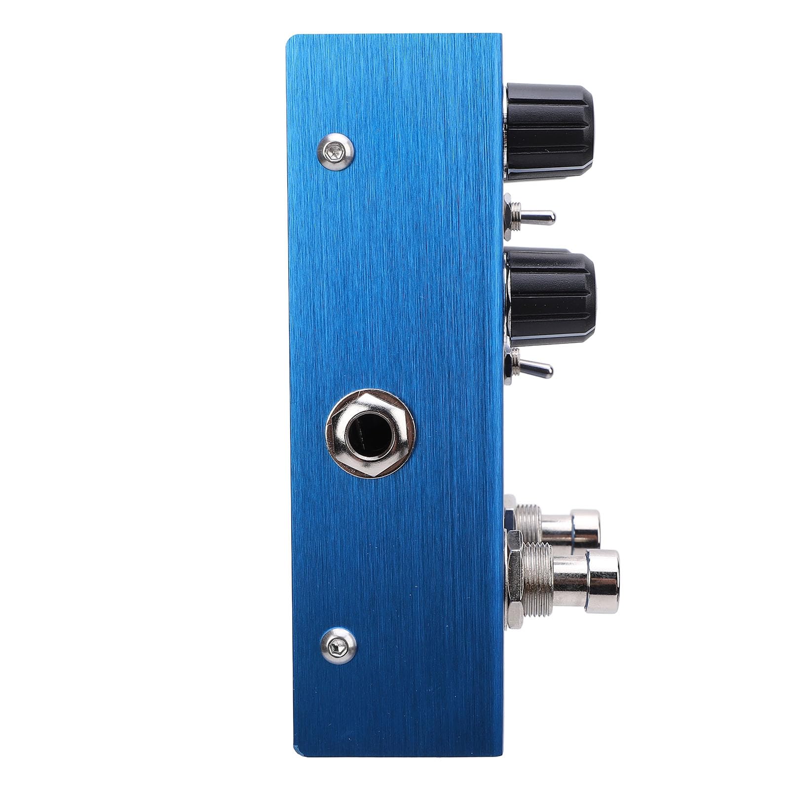 Sxhlseller Pedale Overdrive a Doppio Canale Drive Boost Knob Pedale Effetto per Chitarra Elettrica Basso, Bellissimo Overdrive in Lega con Ampia capacità di Modellare il Tono, per Esibizioni o