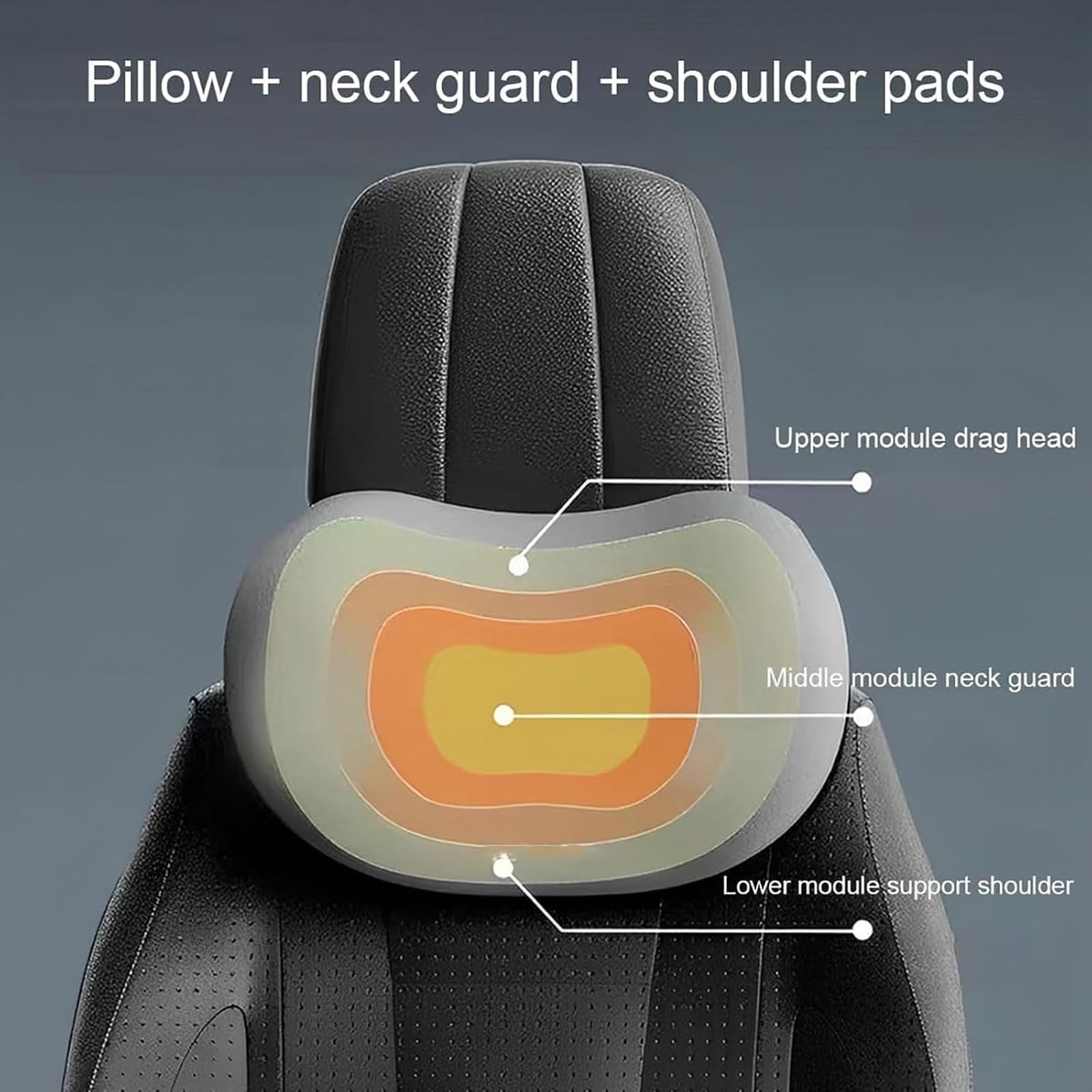 Amazon.com: Headrest Lumbar Pillows Car Seat for BMW iX X1 X2 X3