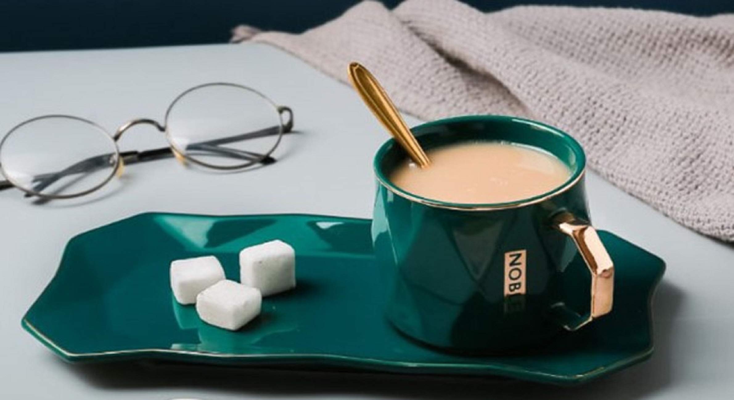 Amazon.com | YAGE Ceramic Coffee Mug Set Tea Cup with Spoon and