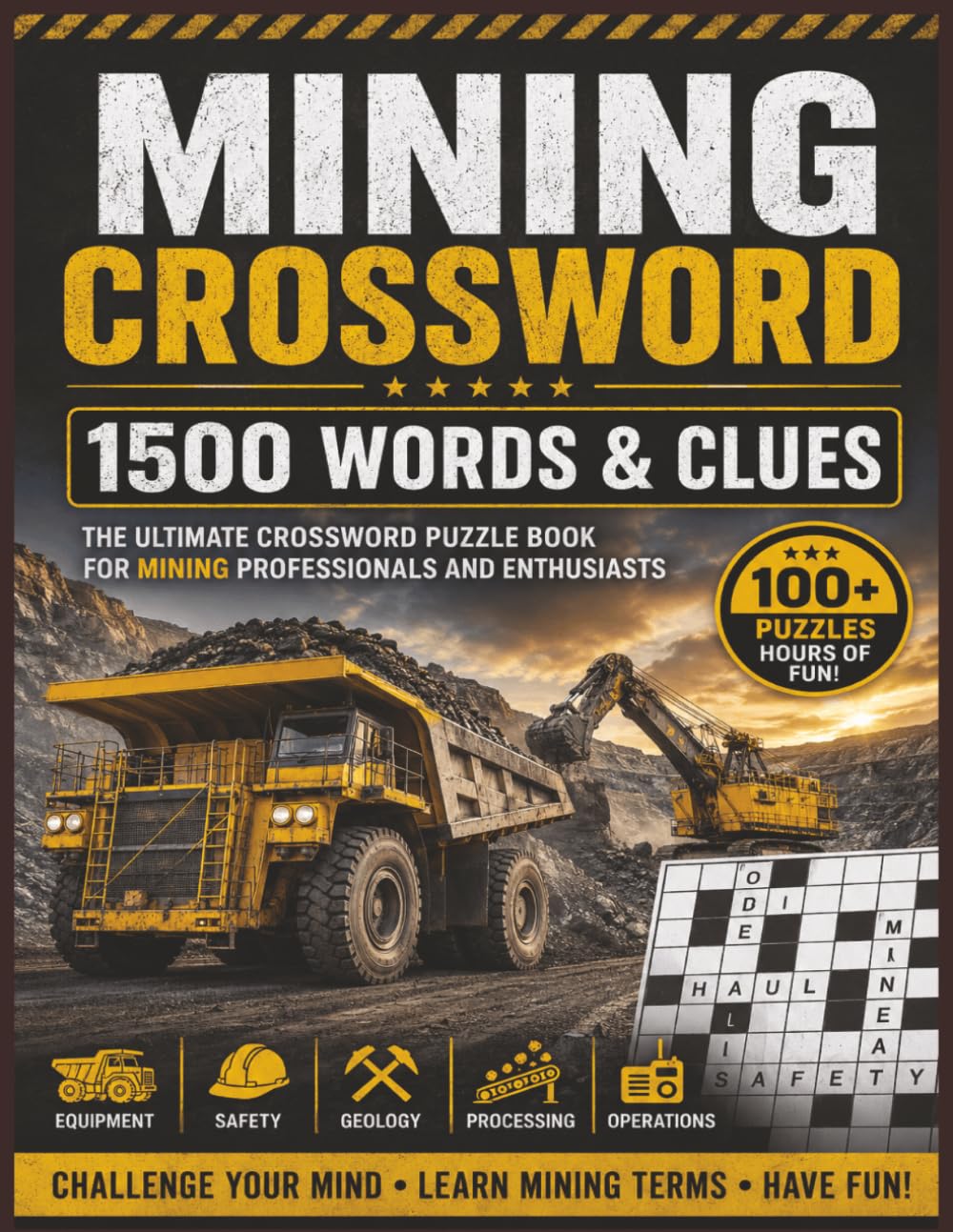 Mining Crossword Puzzle: Brain-Boosting Mining Word Challenges for Adults, FIFO Workers, Operators & Industry Fans
