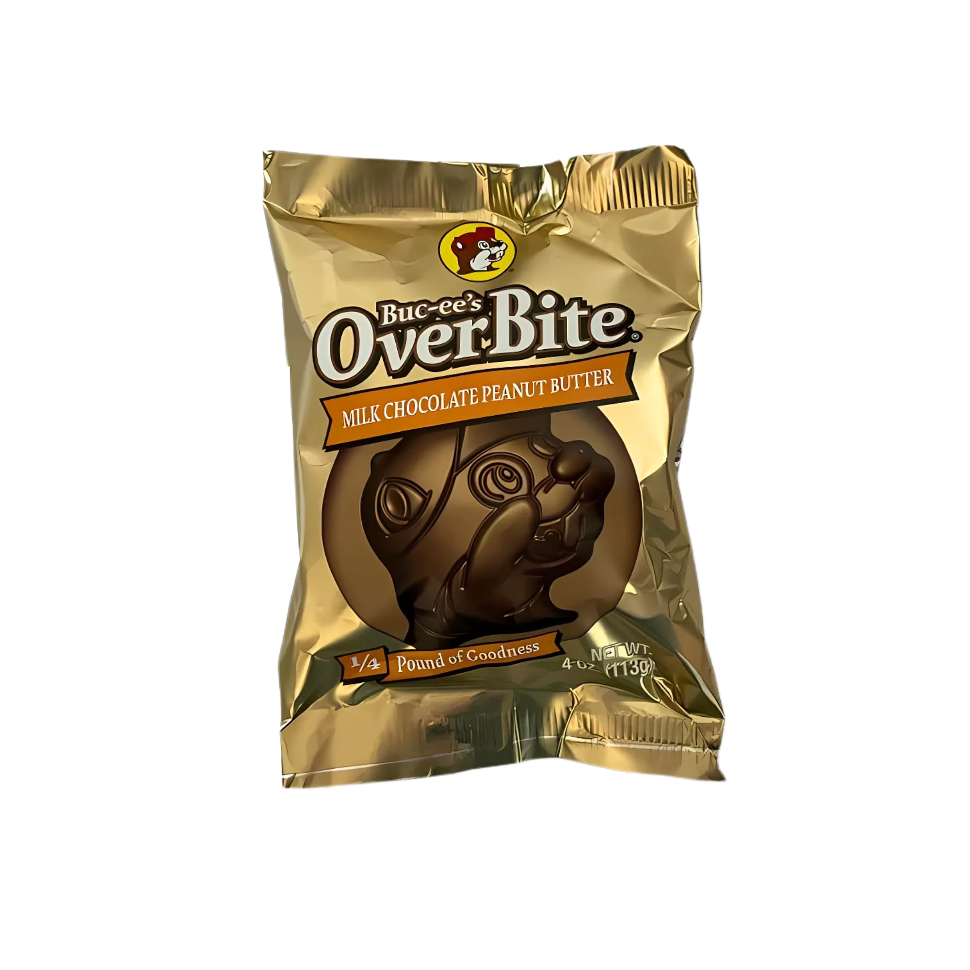 Amazon.com : Buc-ee's Overbite Chocolate (Milk Chocolate Peanut Butter ...