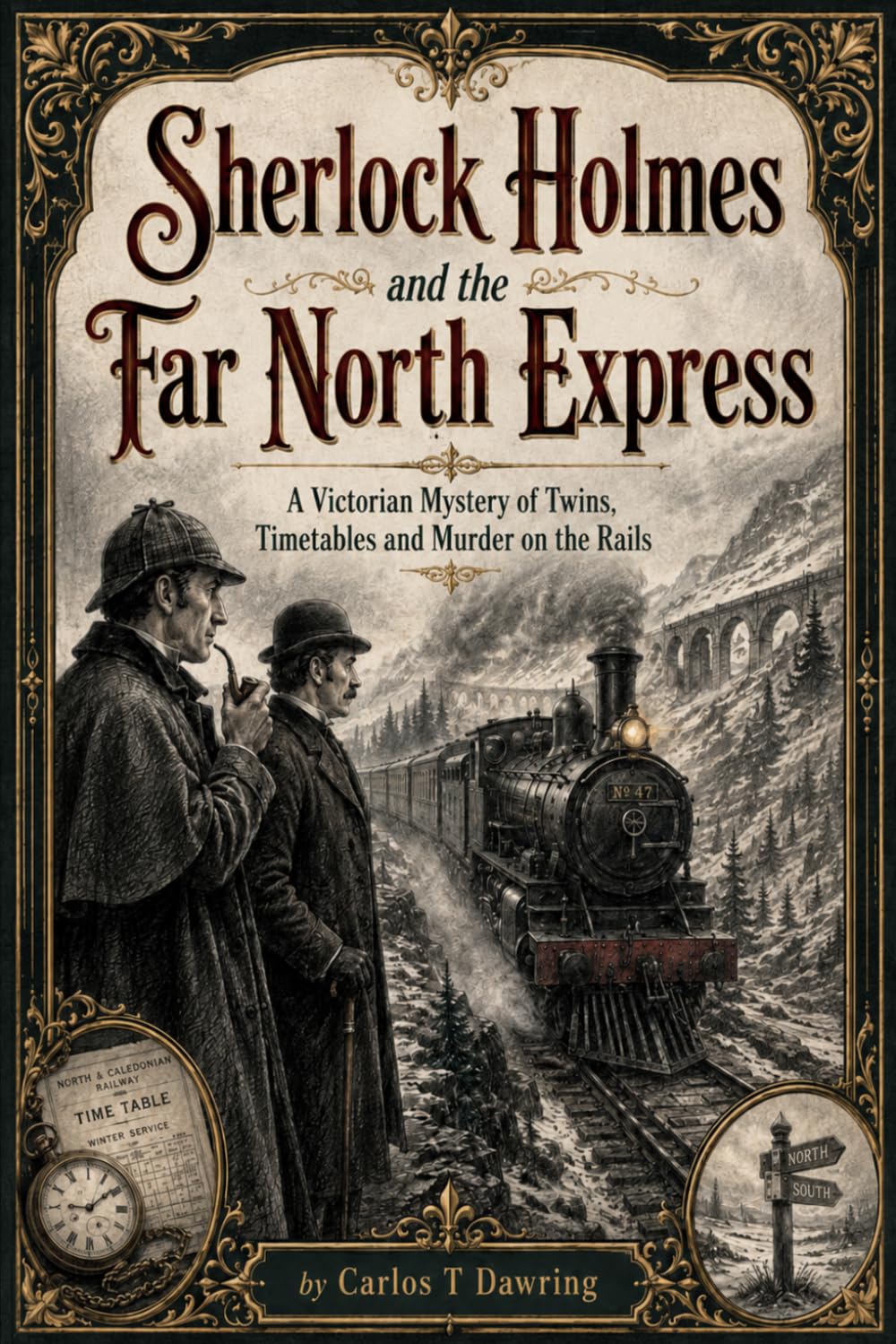 Sherlock Holmes and the Far North Express: A Victorian Mystery of Twins, Timetables and Murder on the Rails