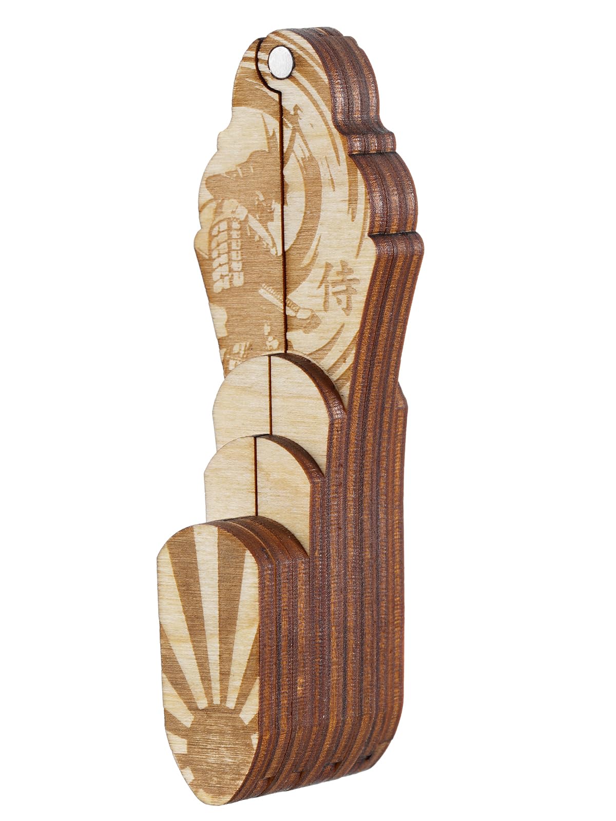 Maultrommel von D.Glazyrin/Samurai (in Holzkoffer) – Professionelles Mundmusikinstrument (Kieferharfe), schöner Klang, hervorragende Qualität, original russische Maultrommel (Kieferharfe,