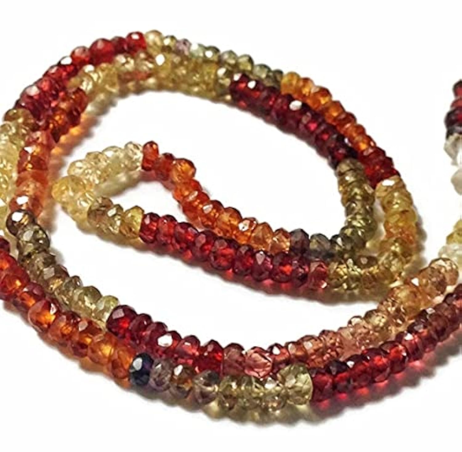 Spinelle multicolore micro-facetté 3mm pour création de bijoux de luxe