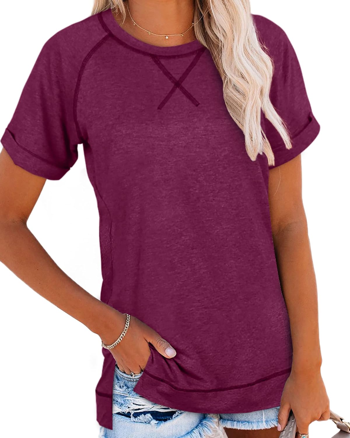 Summer Top With Loose Fit