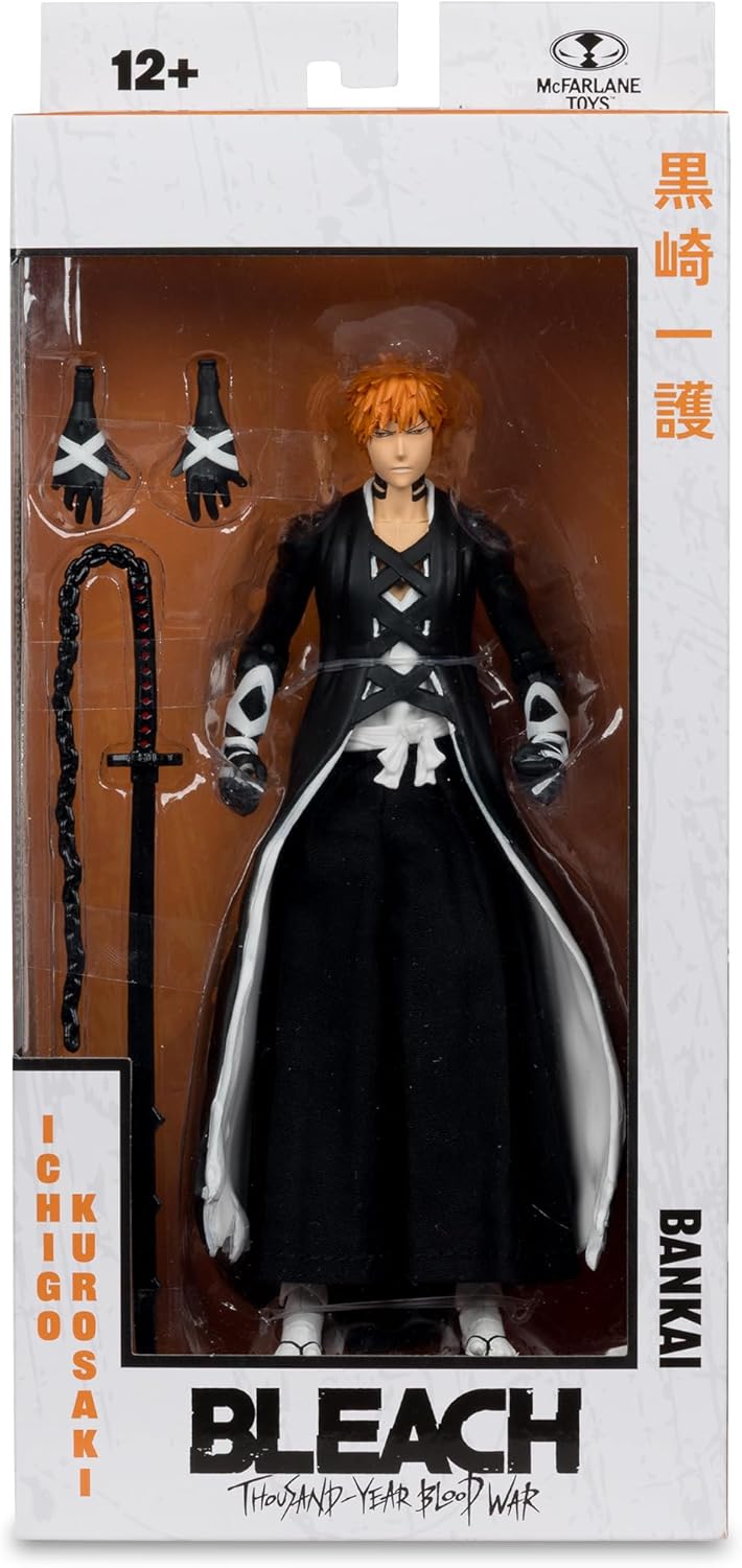 McFarlane Toys - Bleach: Thousand-Year Blood War Ichigo Kurosaki (Fullbring Bankai) 7in Action Figure