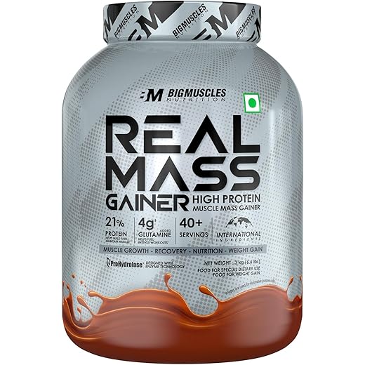 Bigmuscles Nutrition Real Mass Gainer 3000g