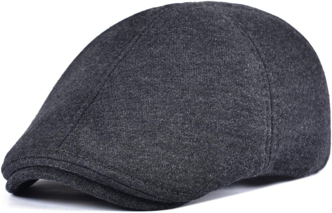 VOBOOM Cotton Newsboy Cap 6 Panel Flat Ivy Gatsby Driving Hat