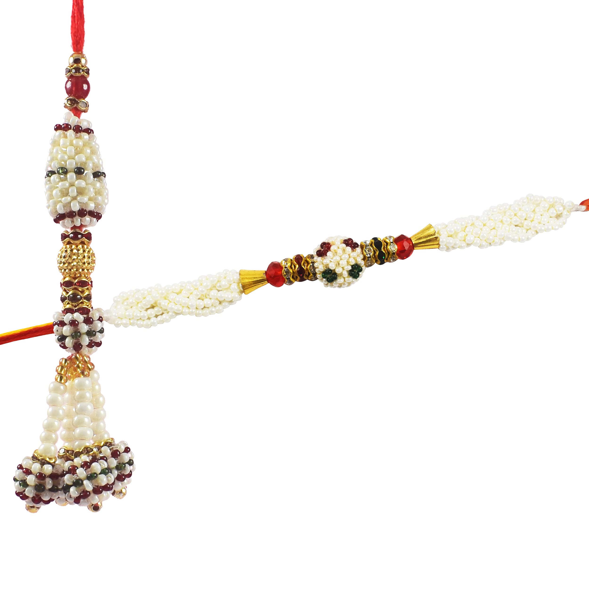 Urvi Creations Set Of 2 Bhaiya Bhabhi Couple Pair Rakhi Combo For Brother, Bhaiya, Bhai Rakhi Gift For Brother Bhaiya Bhabhi Kids Rakhi Set (B099KTGQ5B) Amazon Price History, Amazon Price Tracker