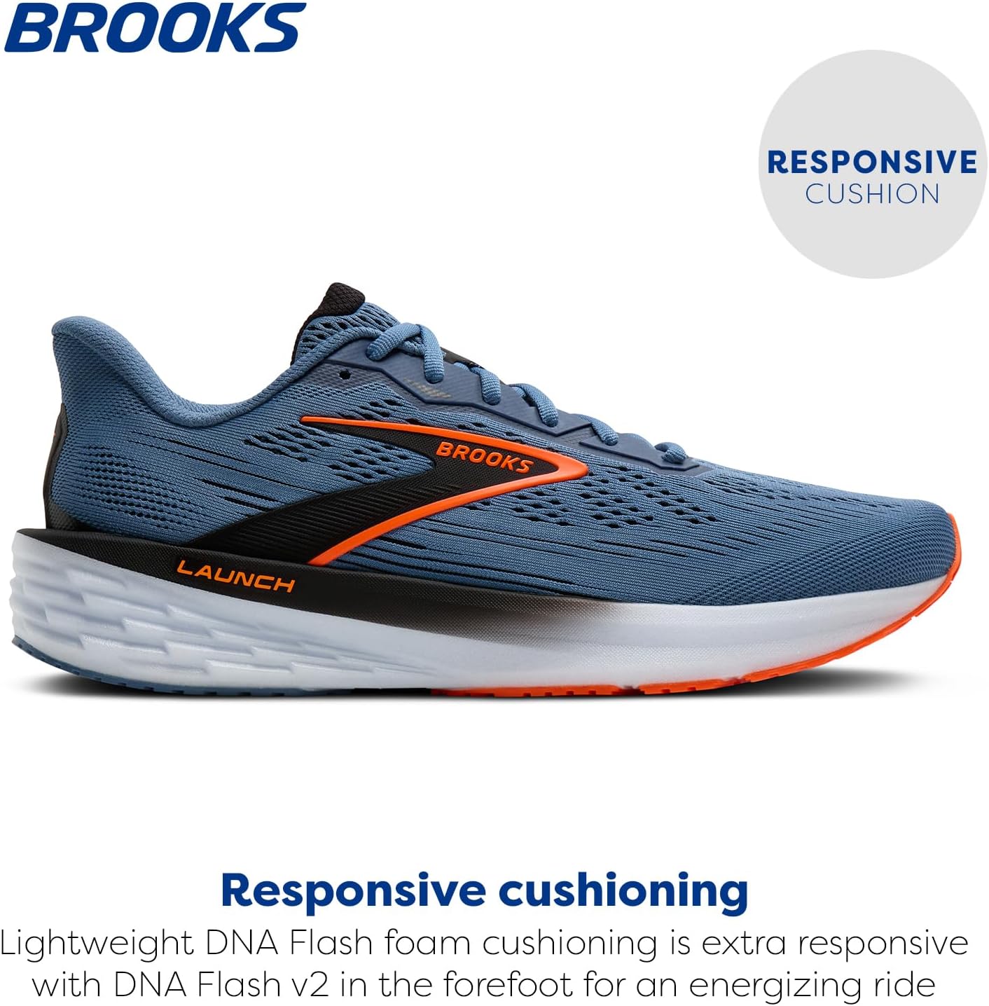 Brooks Men’s Launch 12 Neutral Running Shoe