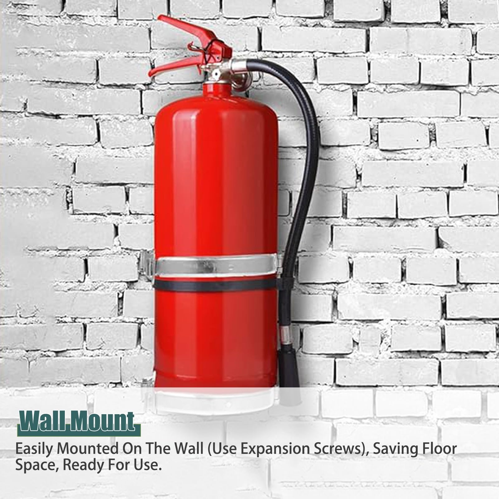 Soporte para Botella de Oxígeno Estante para Extintor de Incendios, Soporte para Montaje en Pared o en Suelo de Extintor de Incendios, Soporte para Almacenar Cilindros de Oxígeno Pequeños para El Hoga