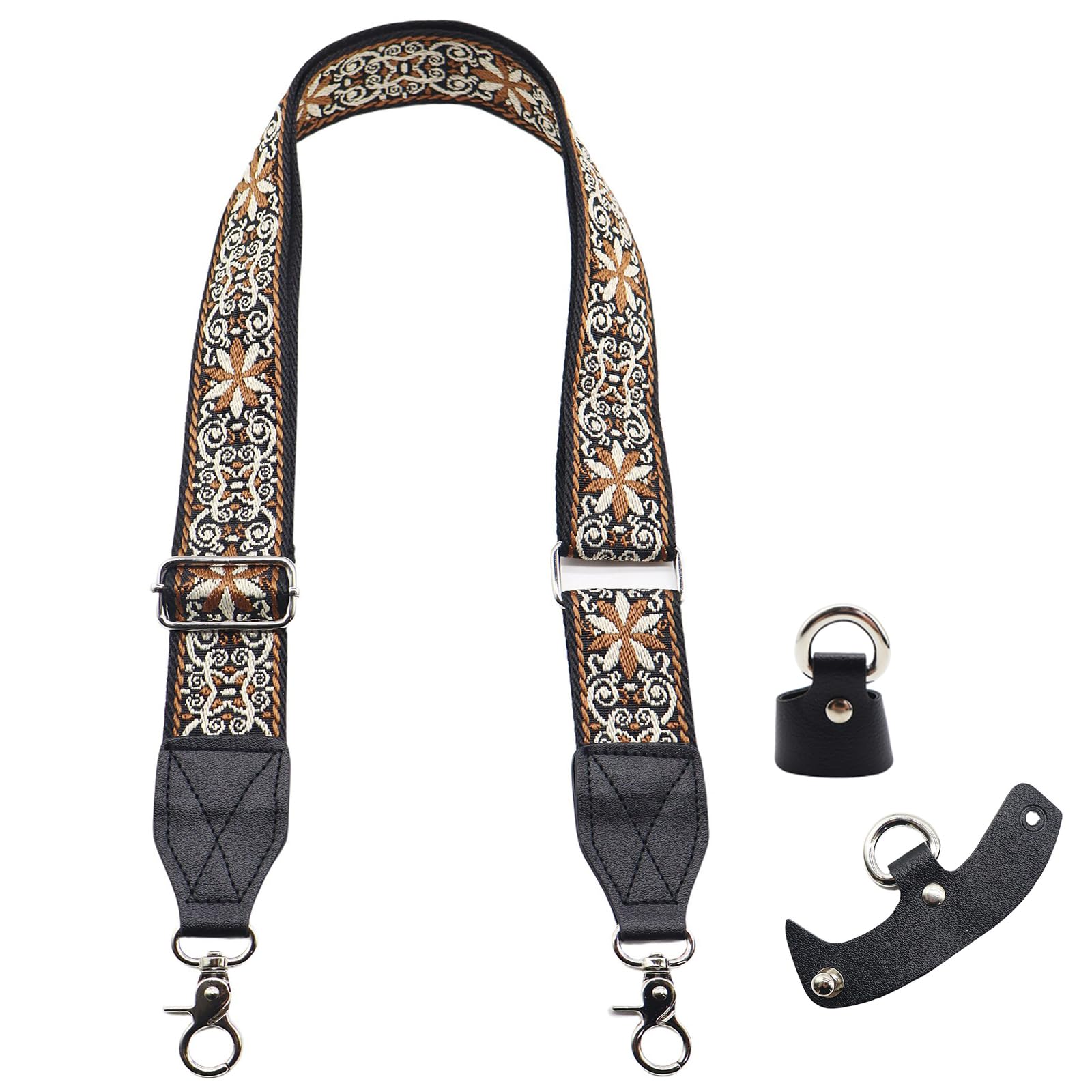 LEMEDE Purse Strap Replacement Crossbody 1.5" Wide Shoulder Strap Adjustable Straps Handbag Strap Replacement Belts