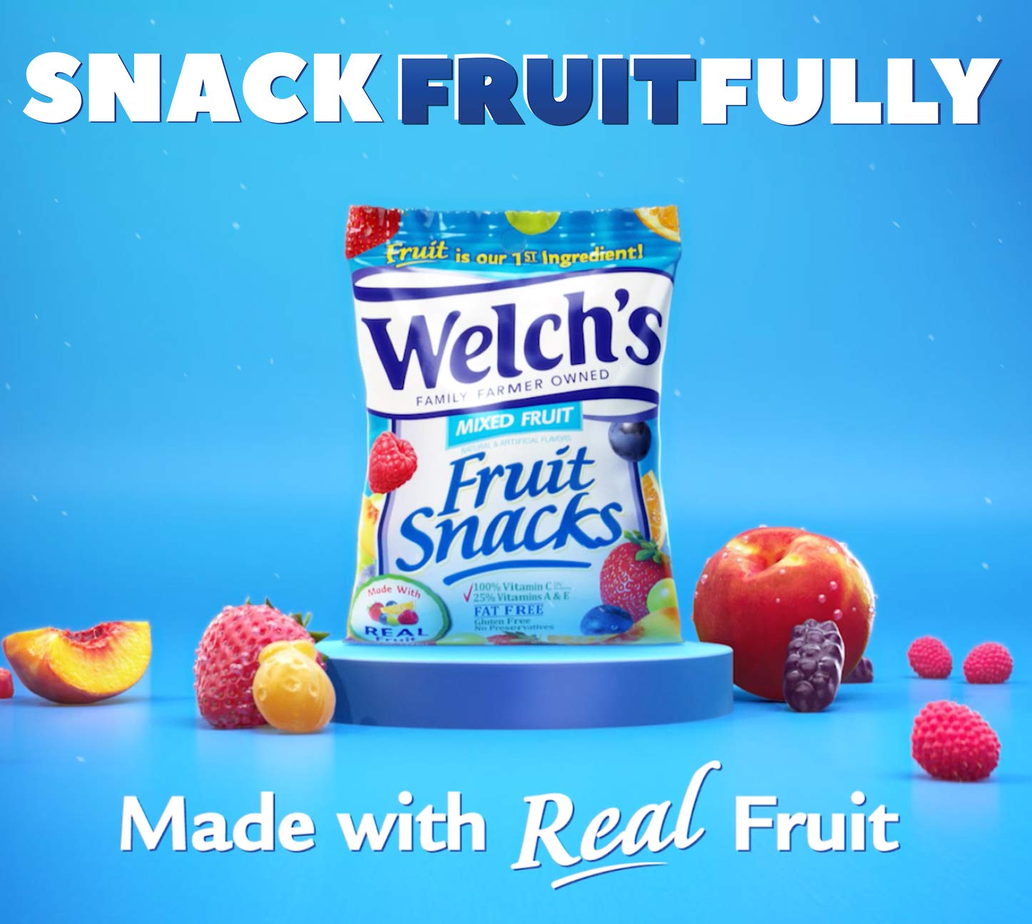 Welch's Fruit Snacks, Apple Orchard Medley and Berries 'n Cherries Bulk