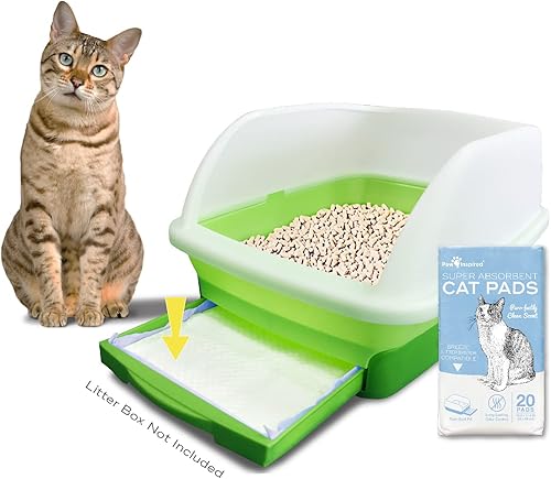 Miniatura 10 de Peritas Almohadillas para gatos  Recambio genérico para el sistema de arena para gatos Breeze Tidy  Almohadillas para gatos para caja de arena