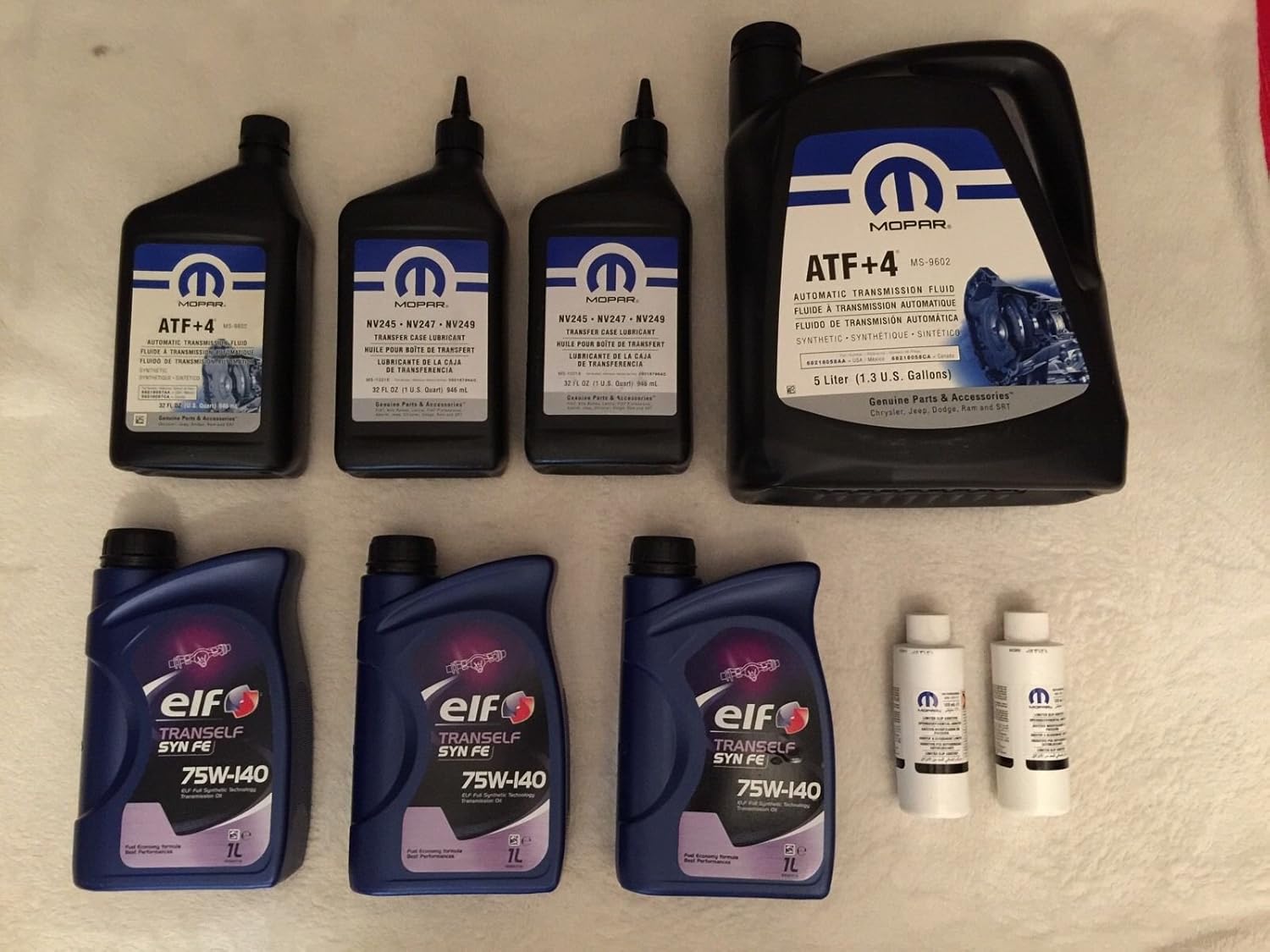 Mopar ELF Automatic Transmission, Transfer Case & Differentials Fluids