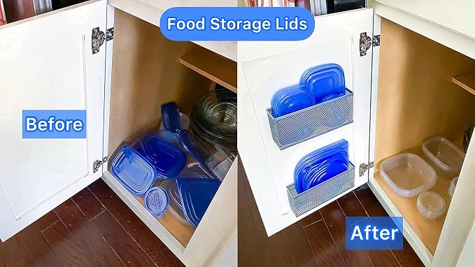 Organizador Slim Caddy para puertas de gabinete 2 piezas miniatura 8