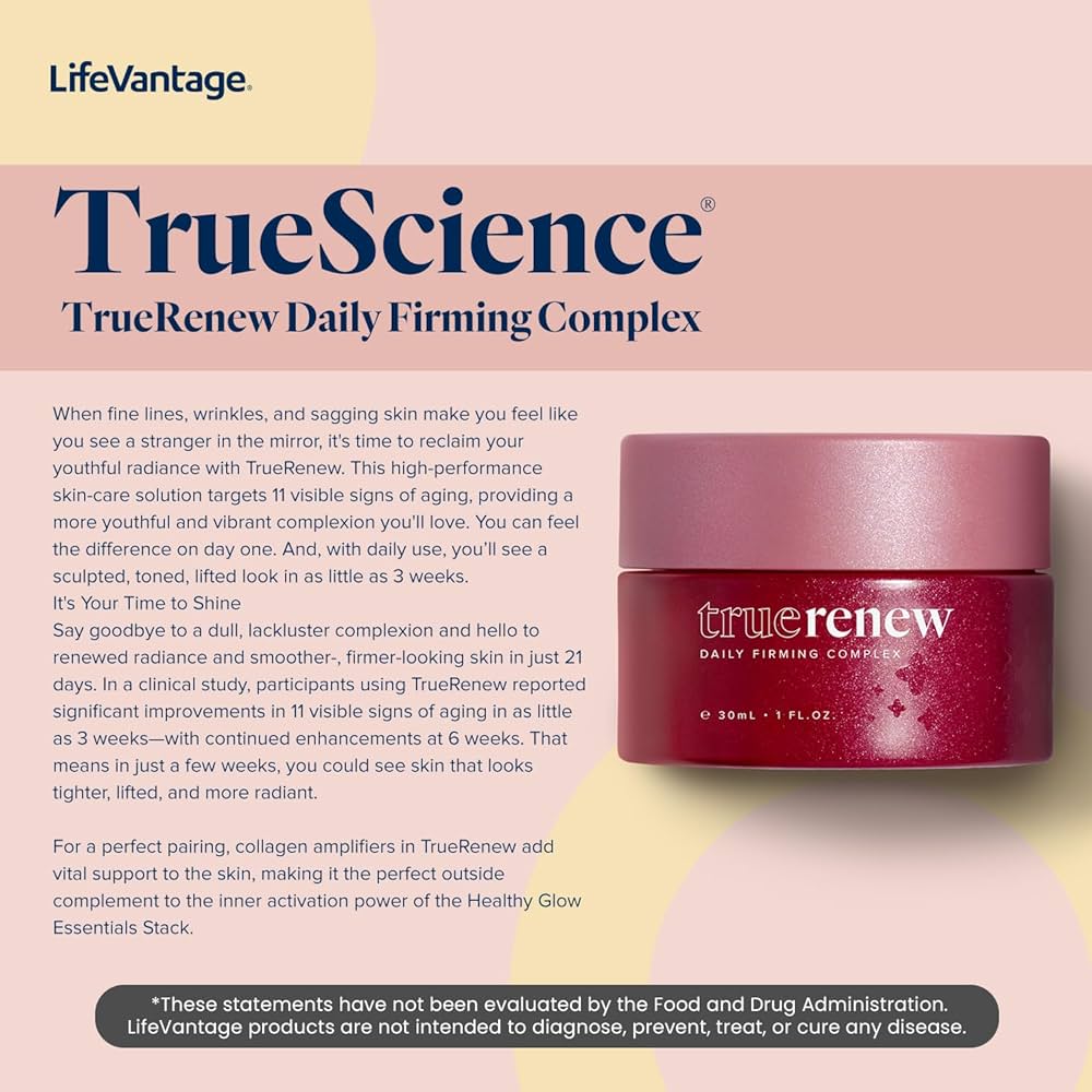 truescienceフェイシャルクリーム Life Vantage Amazon.com: LifeVantage Face Moisturizer TrueScience Anti
