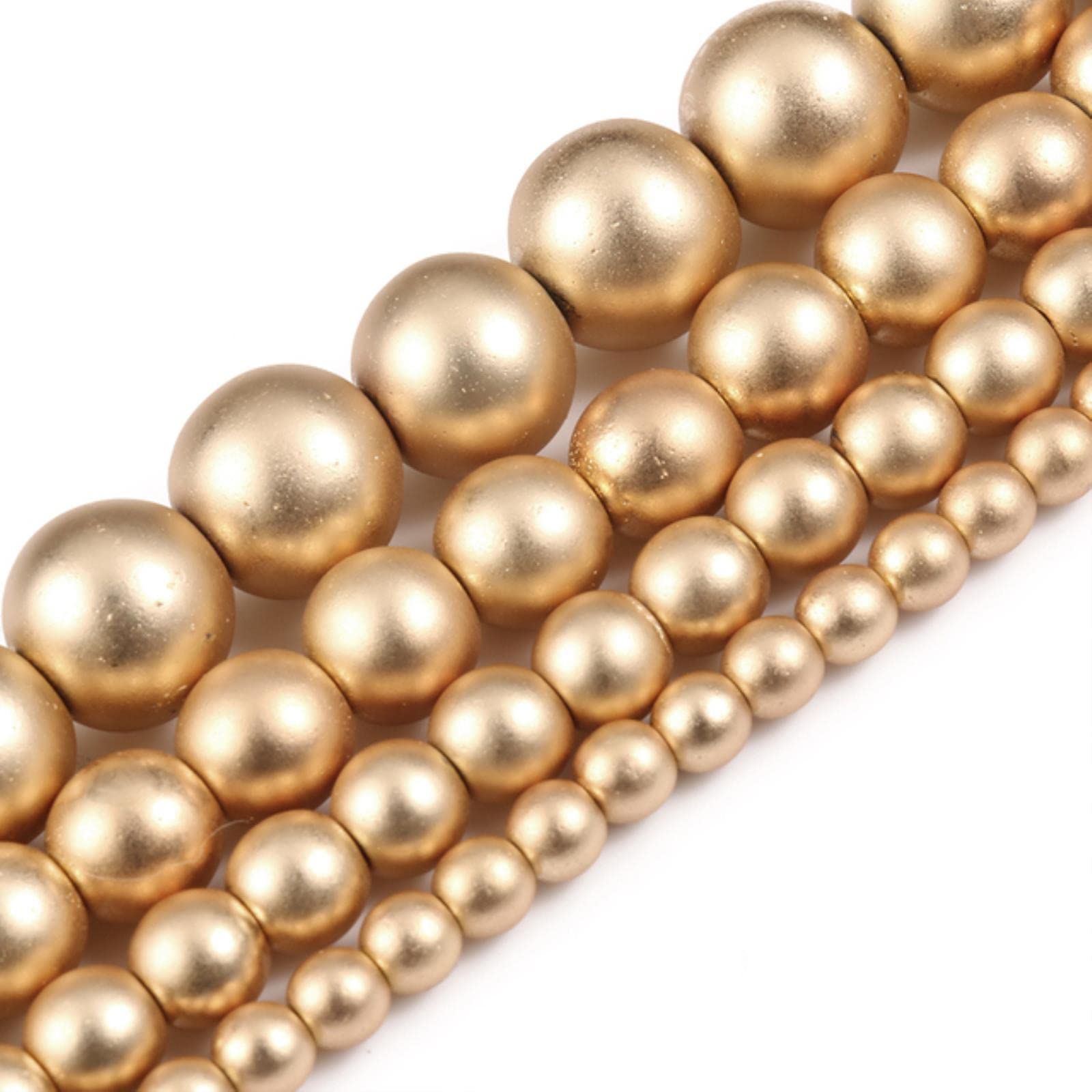 Perles D'espacement En Hématite Naturelle 10mm - Rondelles Noires Pour Bijoux