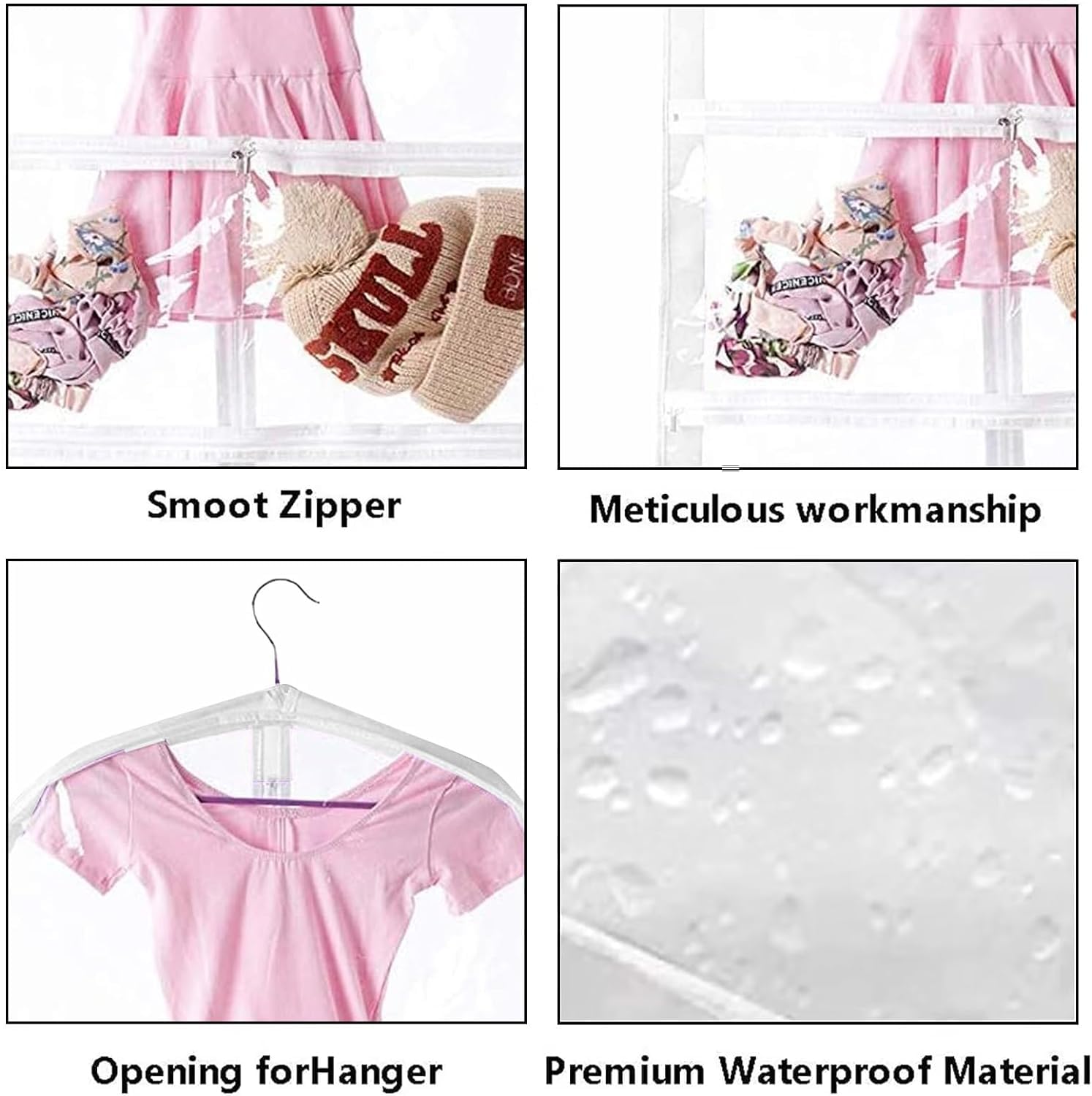 Porta Abiti Da Viaggio Con 5 Tasche - Impermeabile E Antipolvere 110x60 Cm | Per Abiti, Vestiti E Accessori - Foto 5