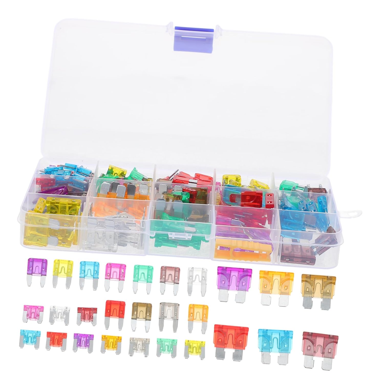 Kit de Fusibles Automotrices Mini ERINGOGO 180 Piezas miniatura 1