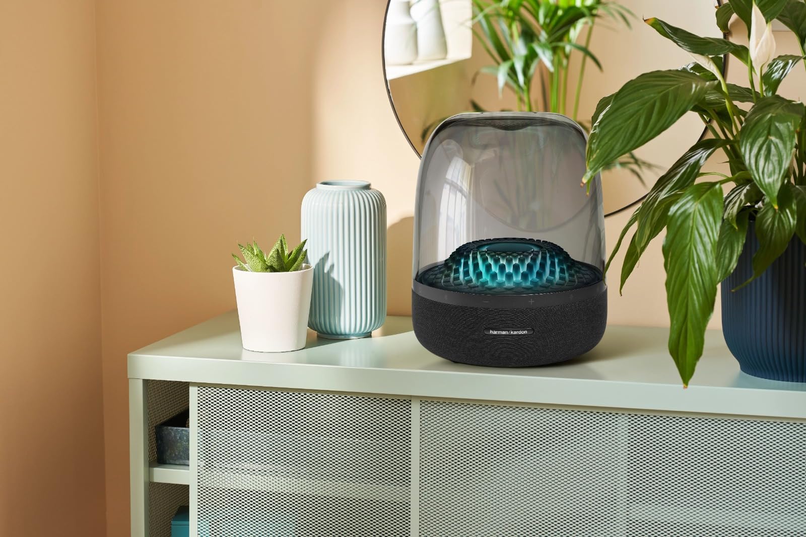 HARMAN KARDON, Aura Studio 4 Portable Bluetooth Speaker - Black