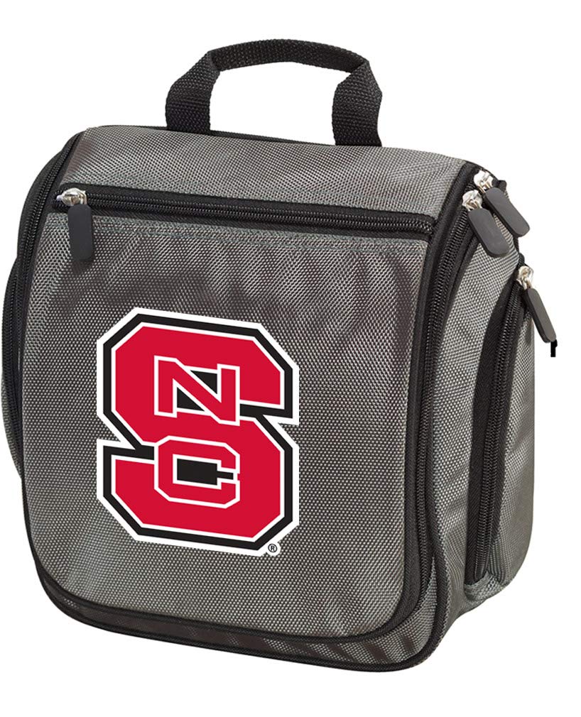 Broad Bay NC State Toiletry Bags or NC State Shaving Kit for Men - HANGABLE Travel Bag