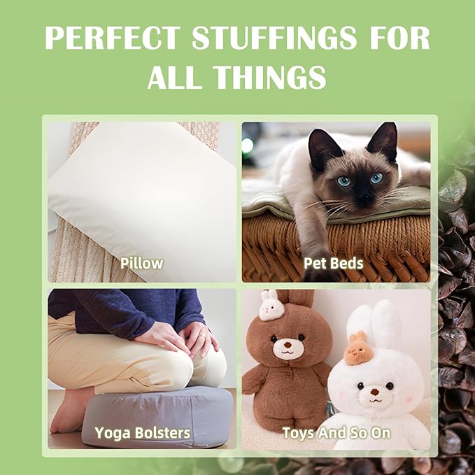 Almohada Relleno de Cascarilla de Trigo Sarraceno Estándar miniatura 5